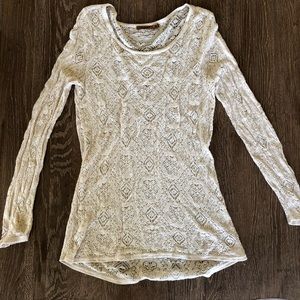 Lightweight beige top